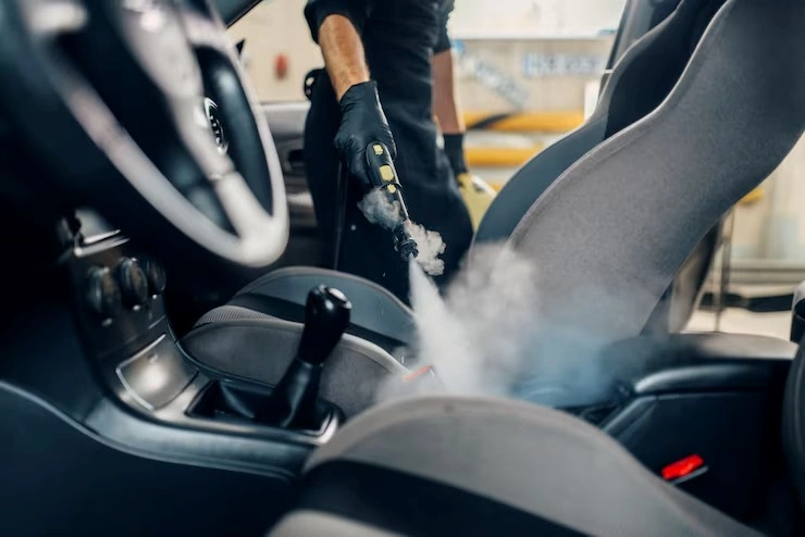 Lavagem de estofados de carros